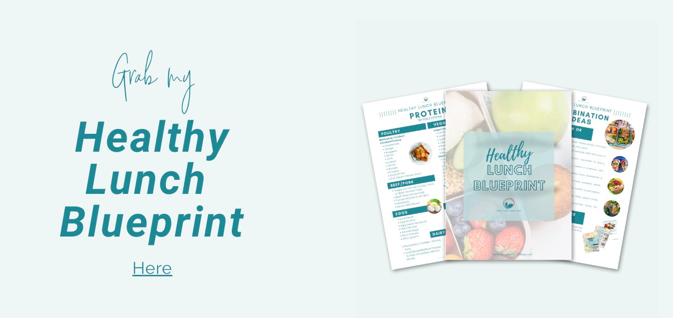 Healthy Lunch Blueprint Freebie