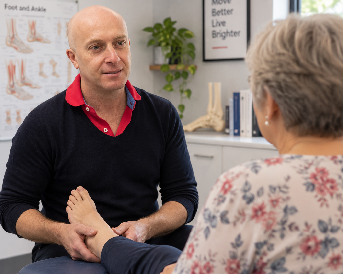 Steve Aktipis, Podiatrist