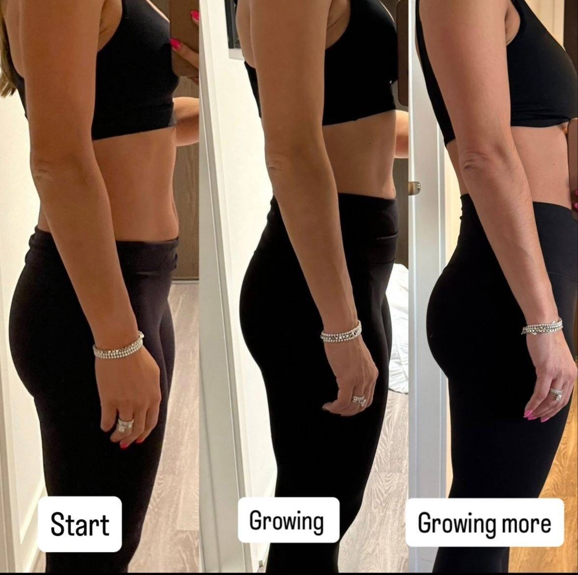 Client before and after