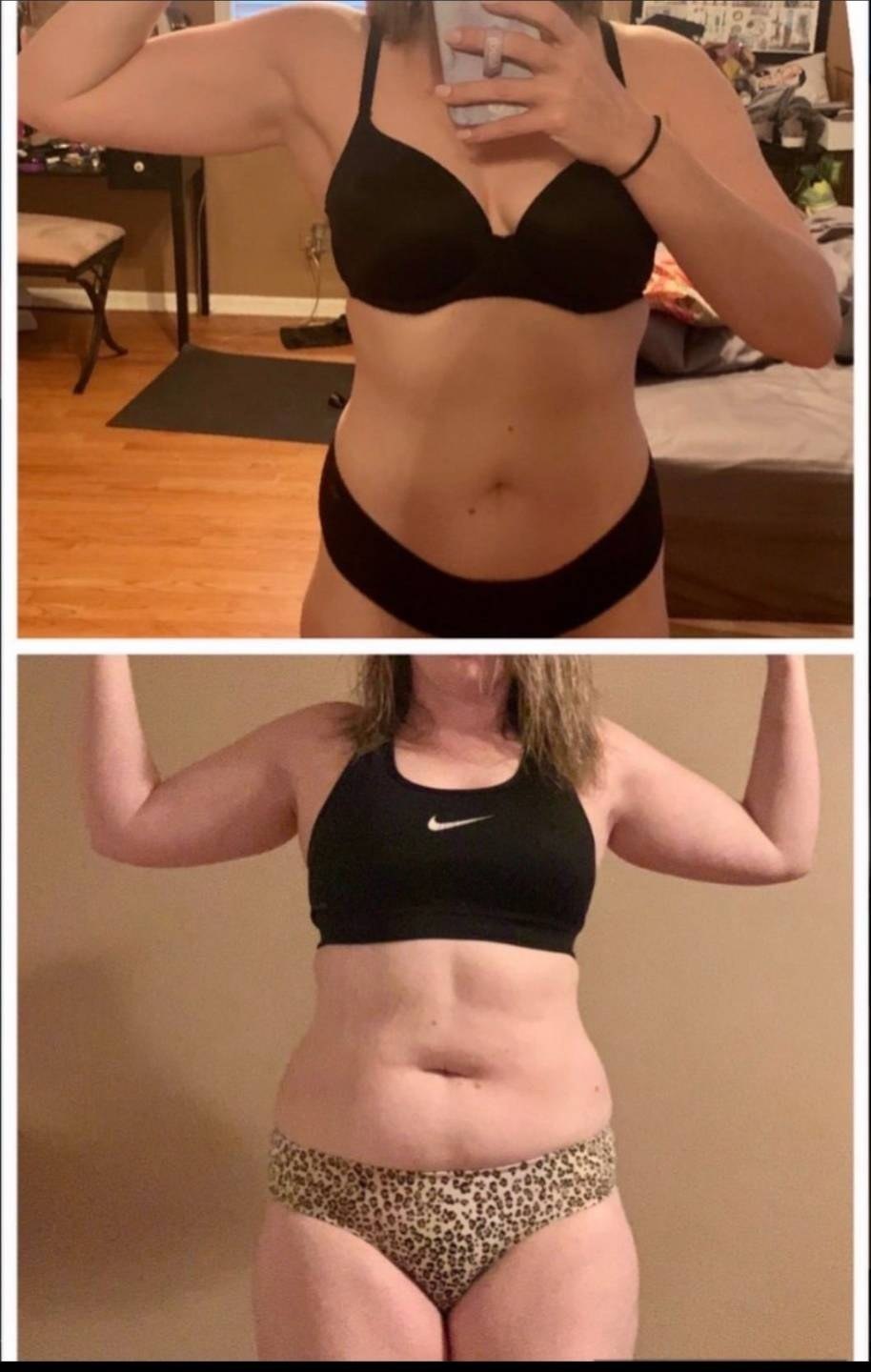 Kaitlyn before and after