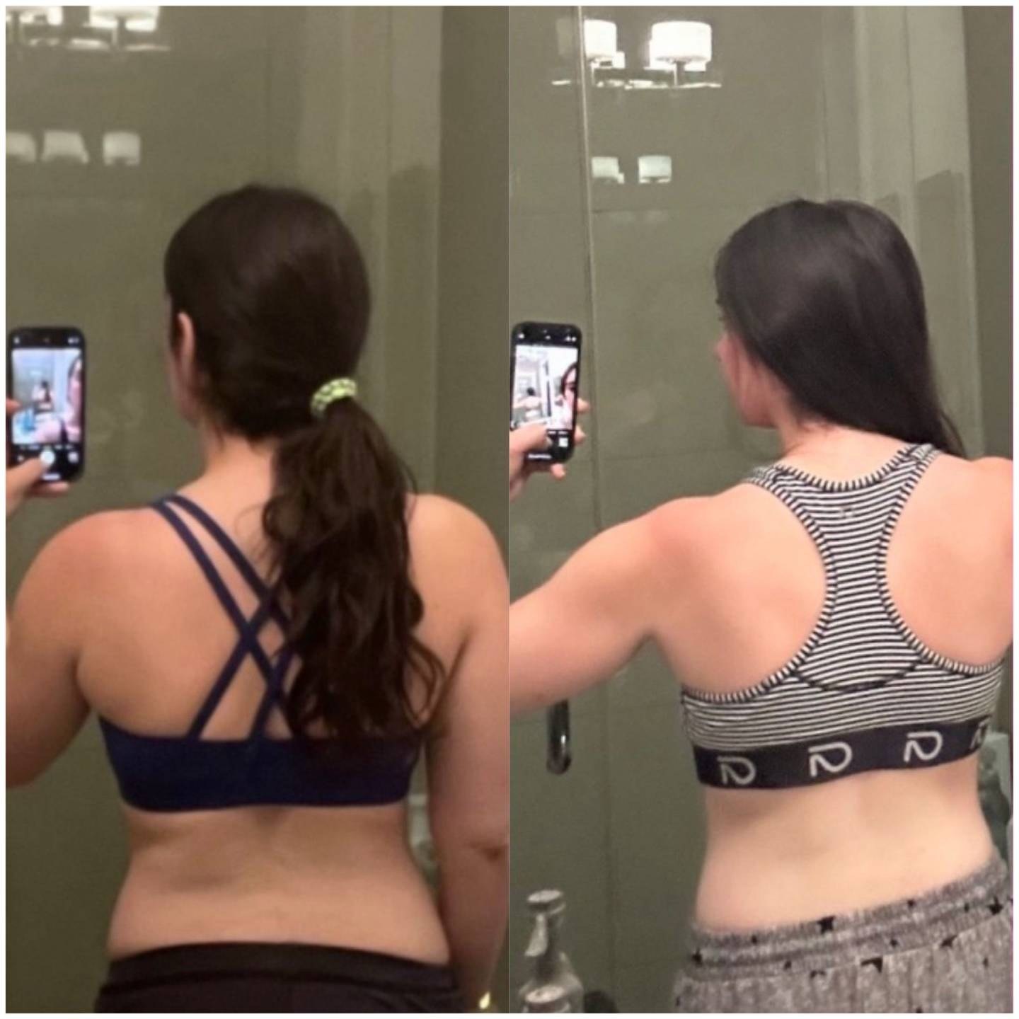 Sylvie before and after