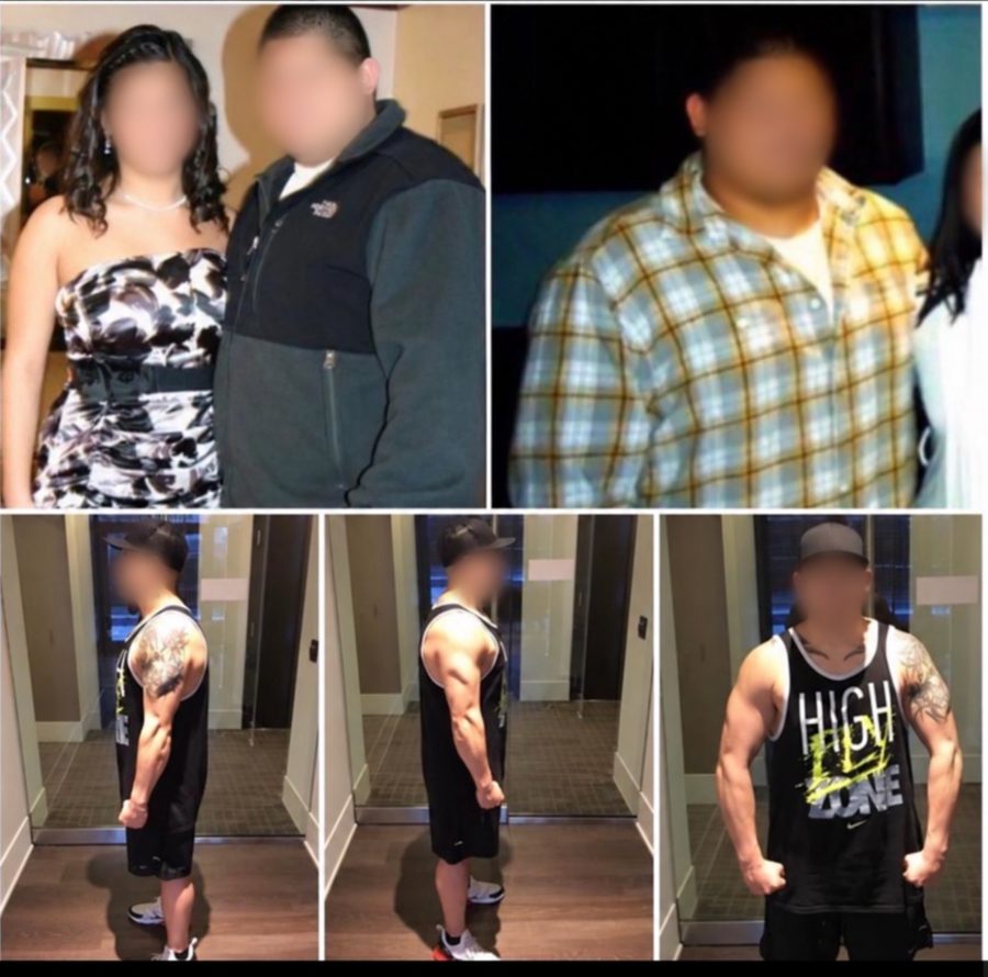 Paul A. before and after