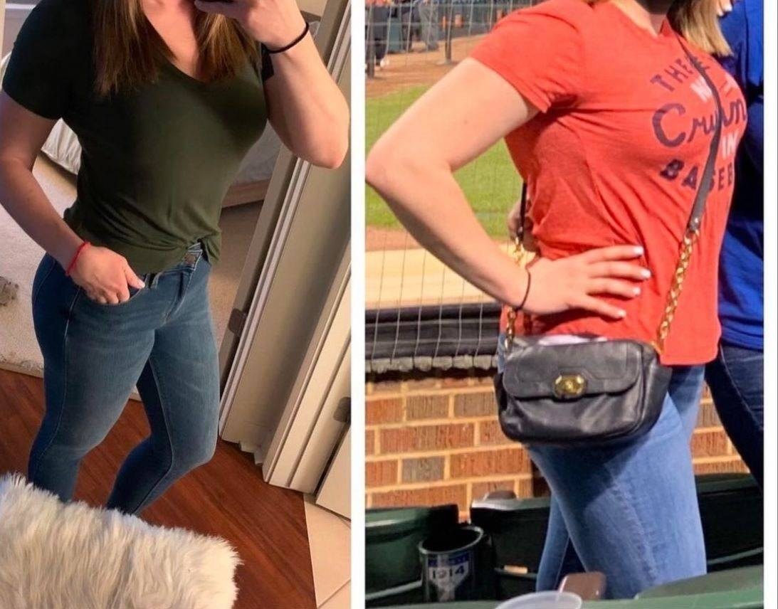 Kaitlin before and after