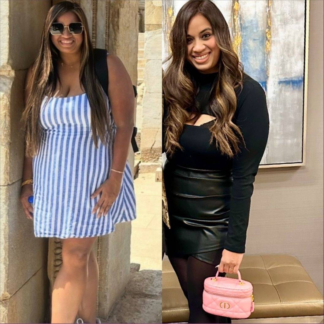 Sam before and after