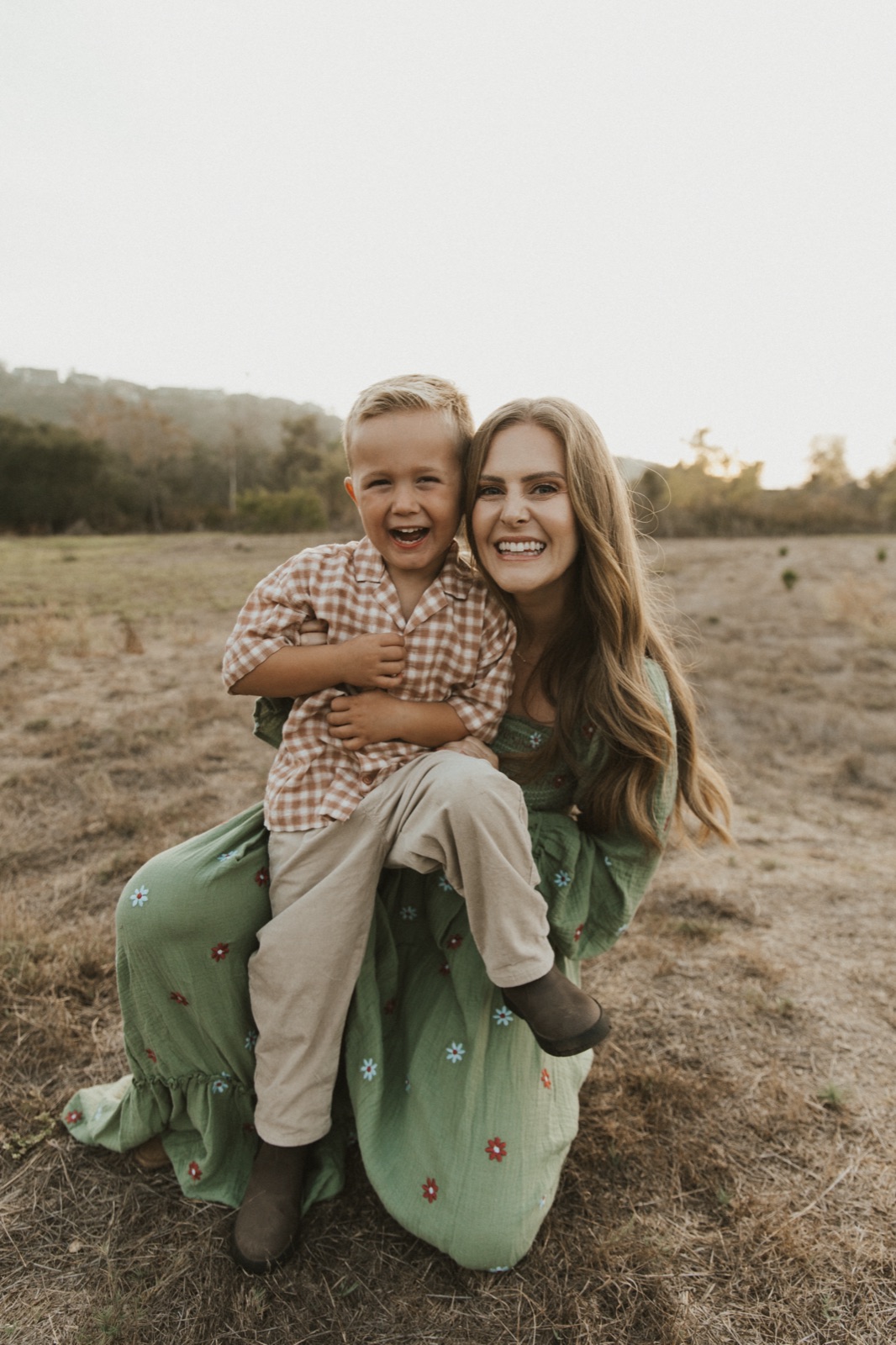 Ashley with one of her sons