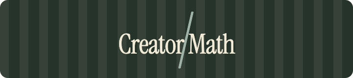 Creator Math