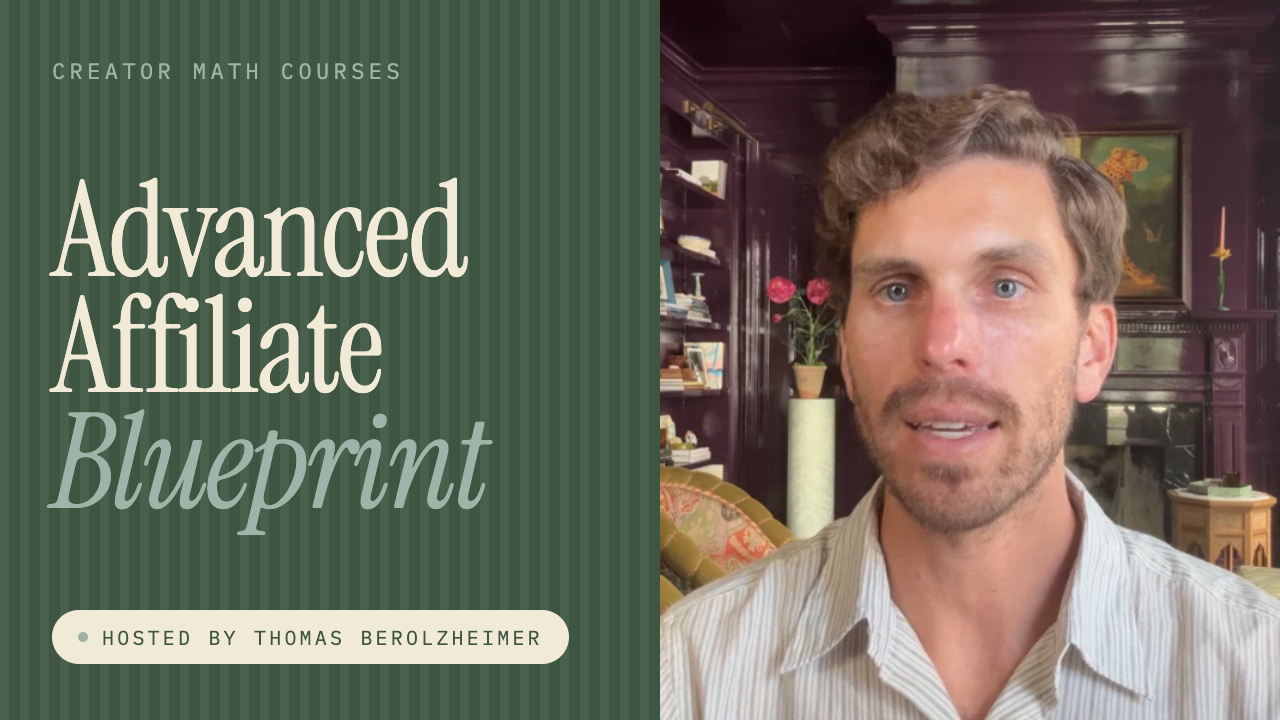 The Advanced Affiliate Blueprint course card