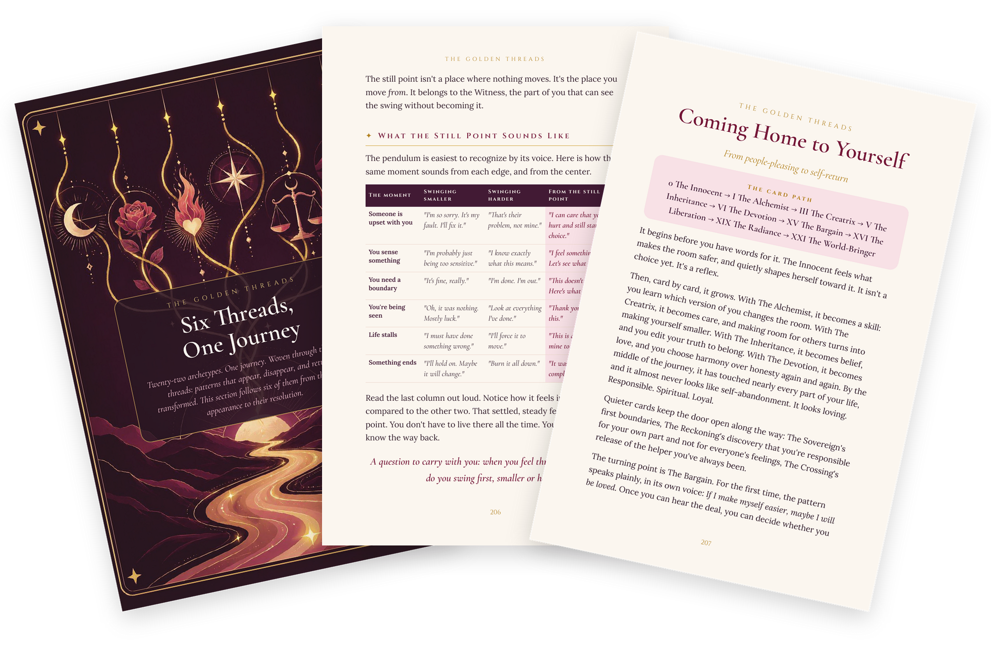 Pages from The Golden Threads
