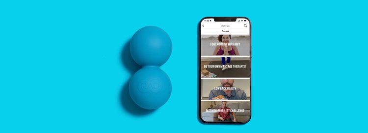 RAD Mobility library on phone with RAD Roller