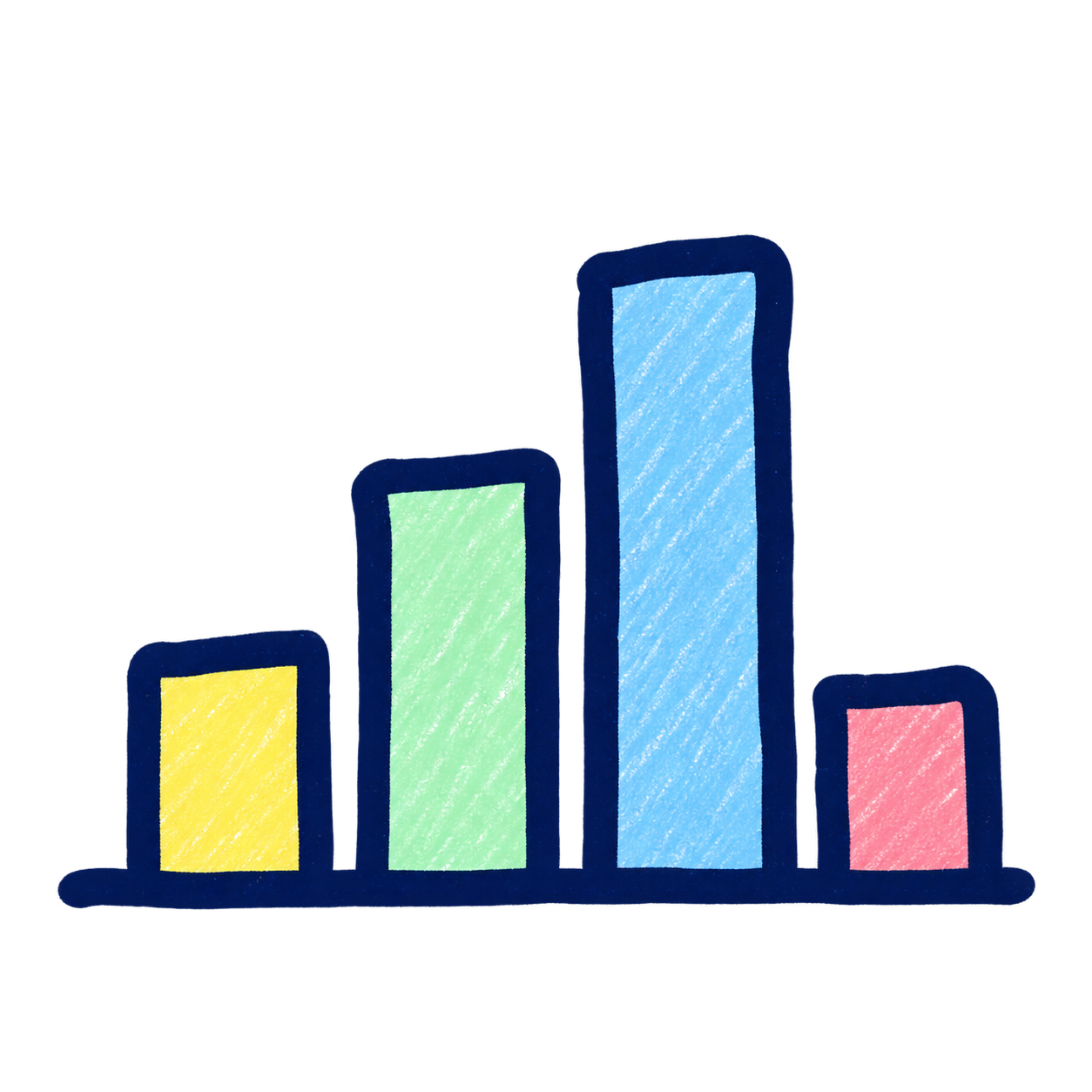 Bar chart illustration