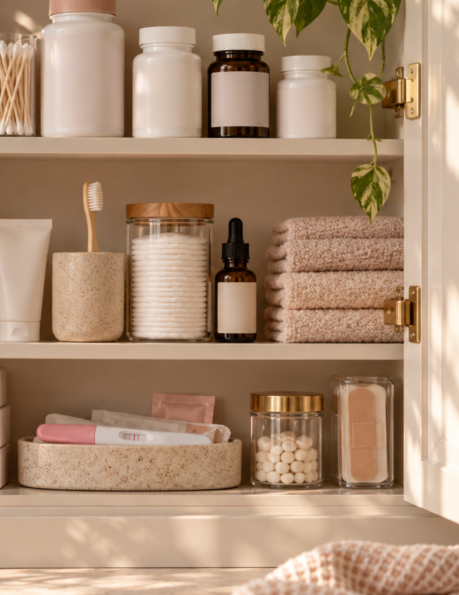 The Positive Test Guide medicine cabinet