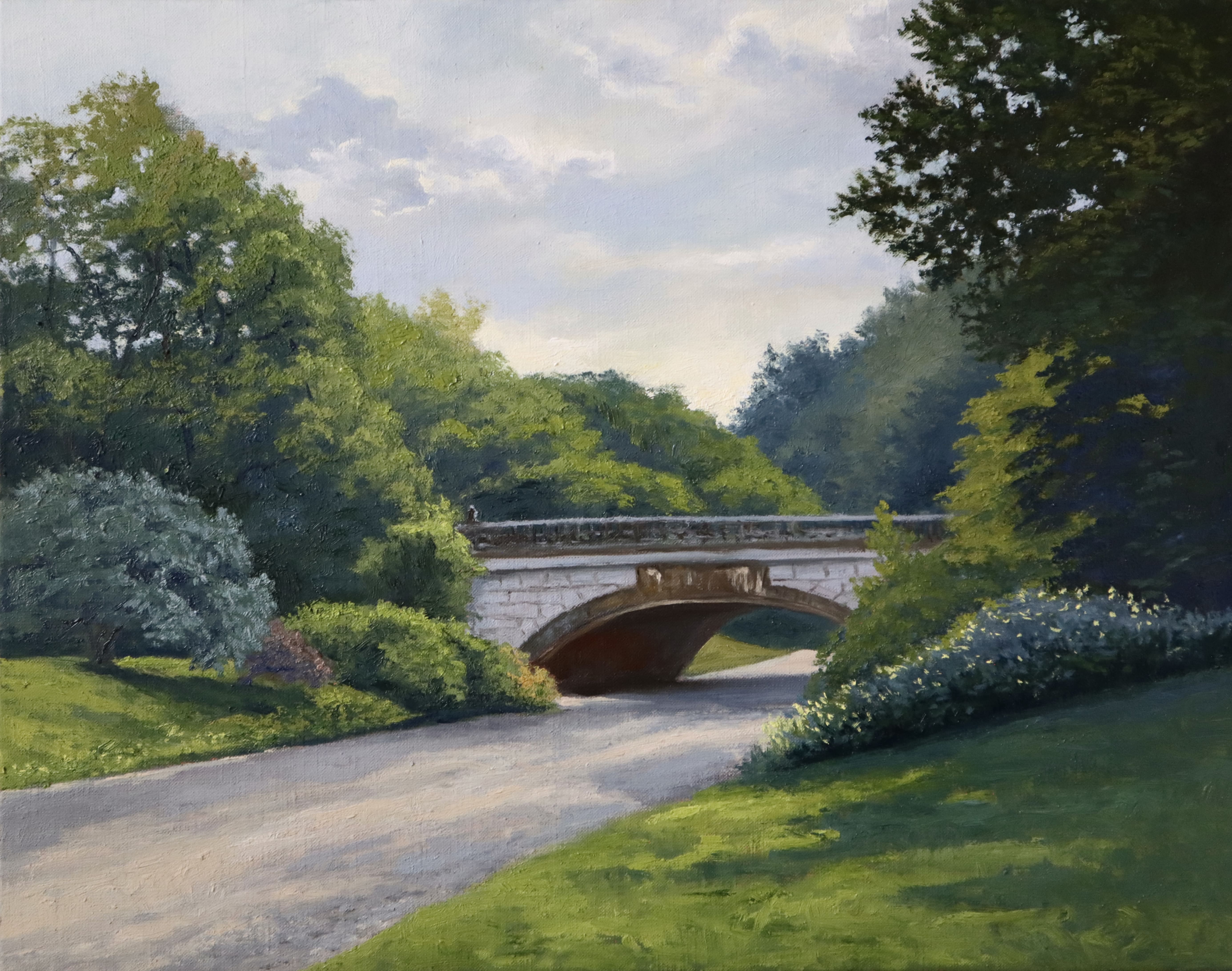 Winterdale Arch, Central Park, 2025 by Luis Colan