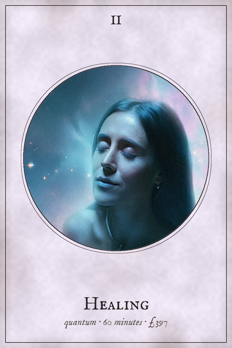Quantum Healing Soul Blueprint Activation card
