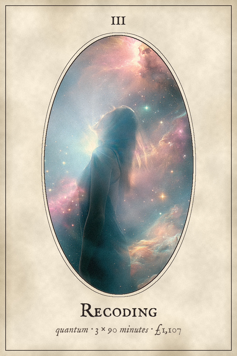 Quantum Subconscious Recoding card