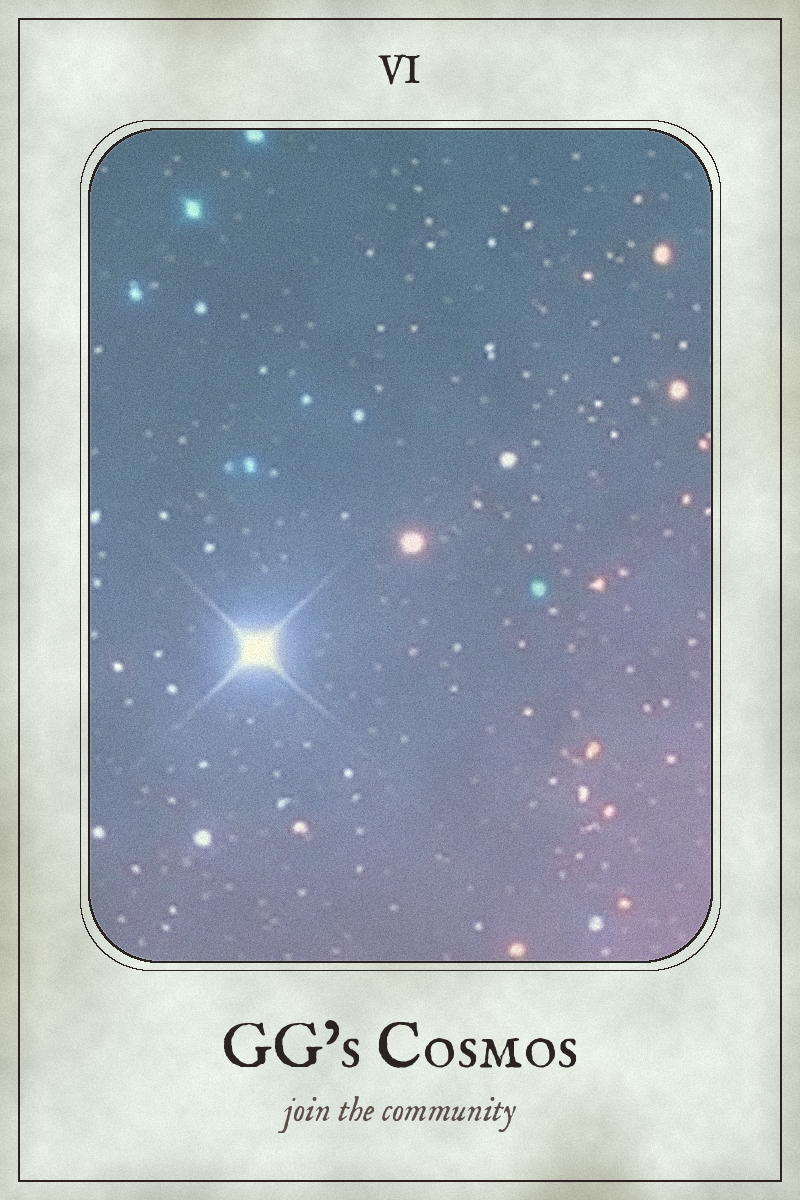GG's Cosmos card