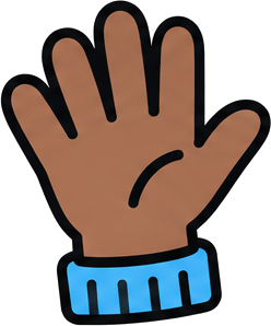 Waving hand
