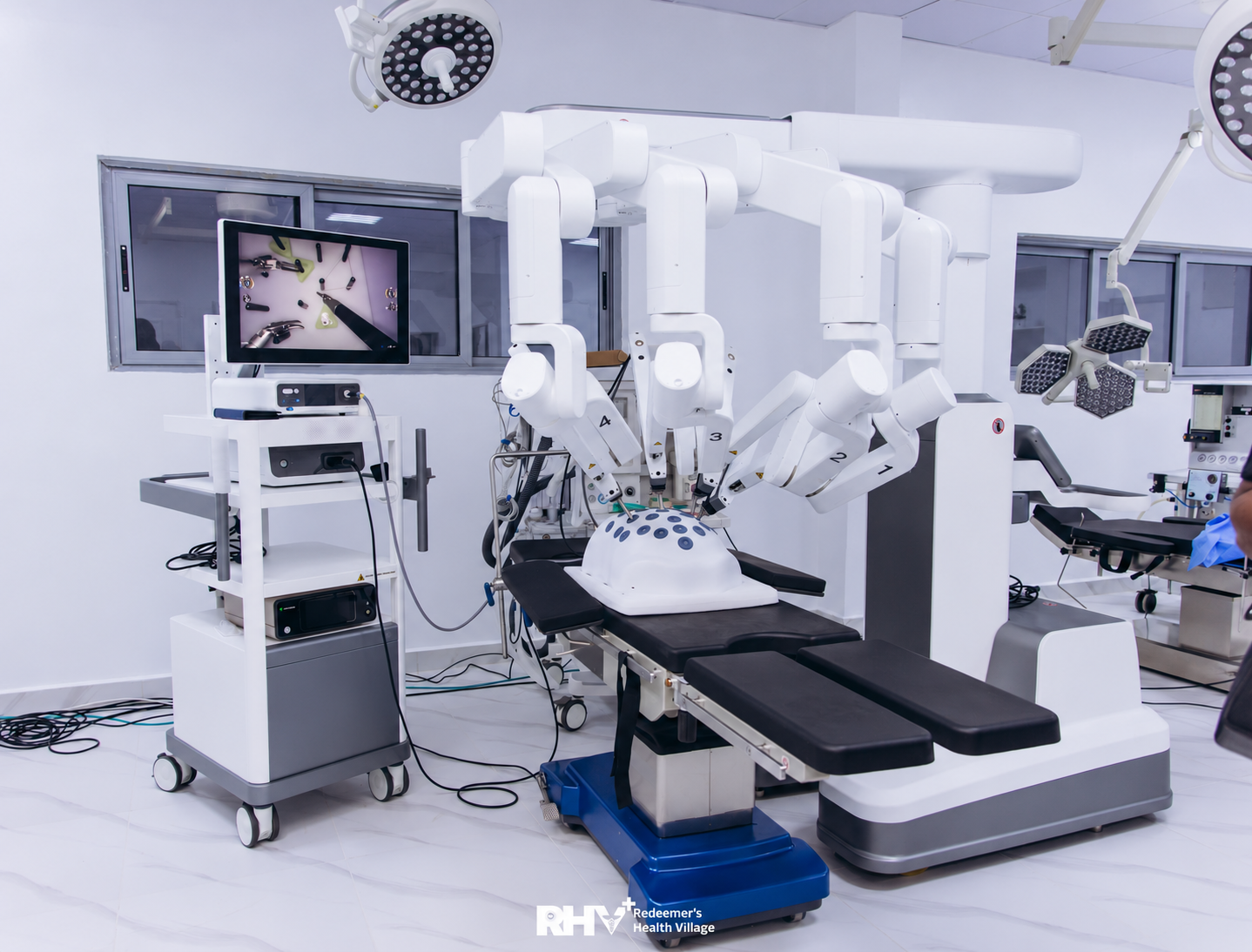Toumai robotic surgery platform at RHV