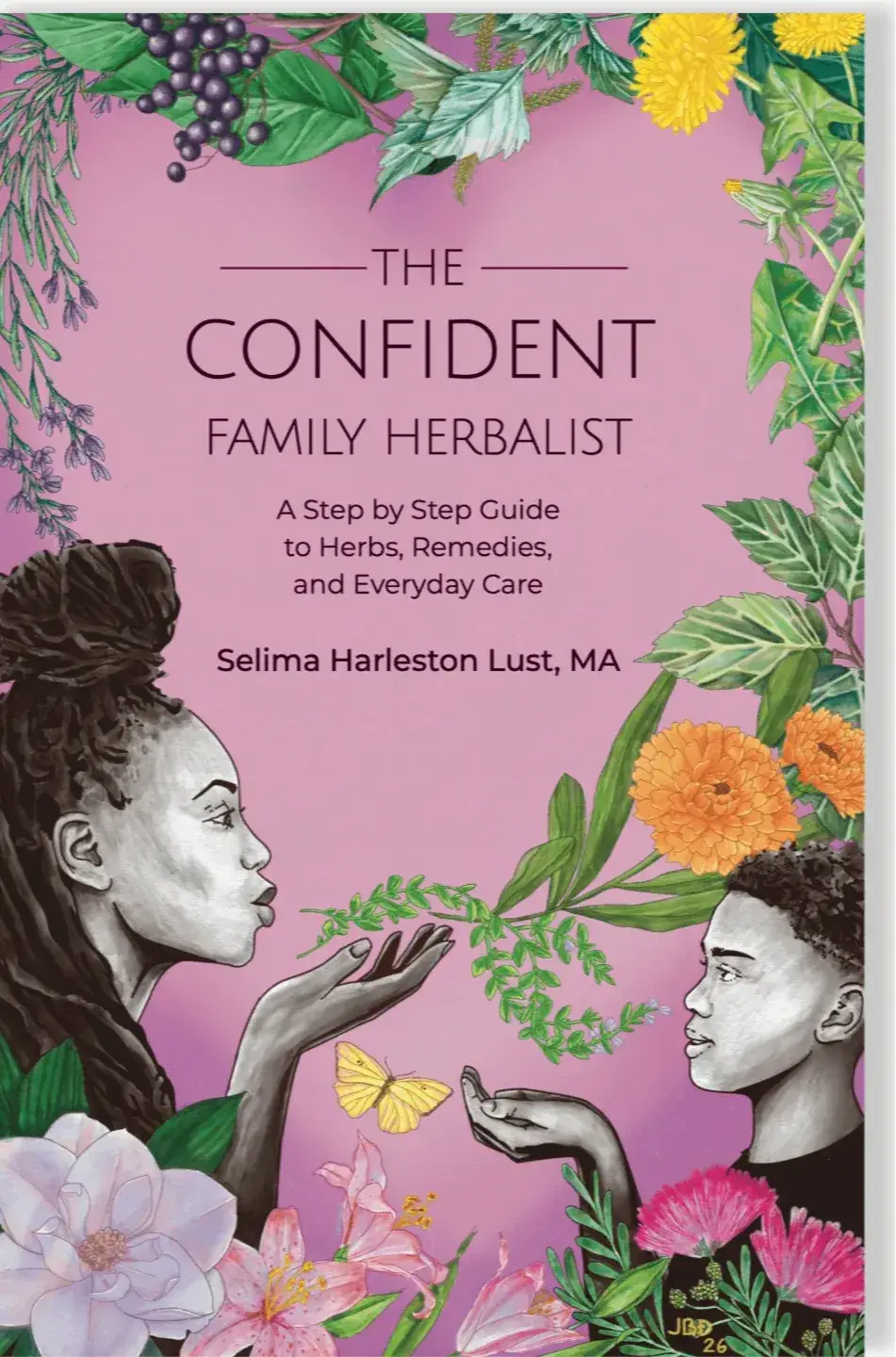 The Confident Family Herbalist book cover