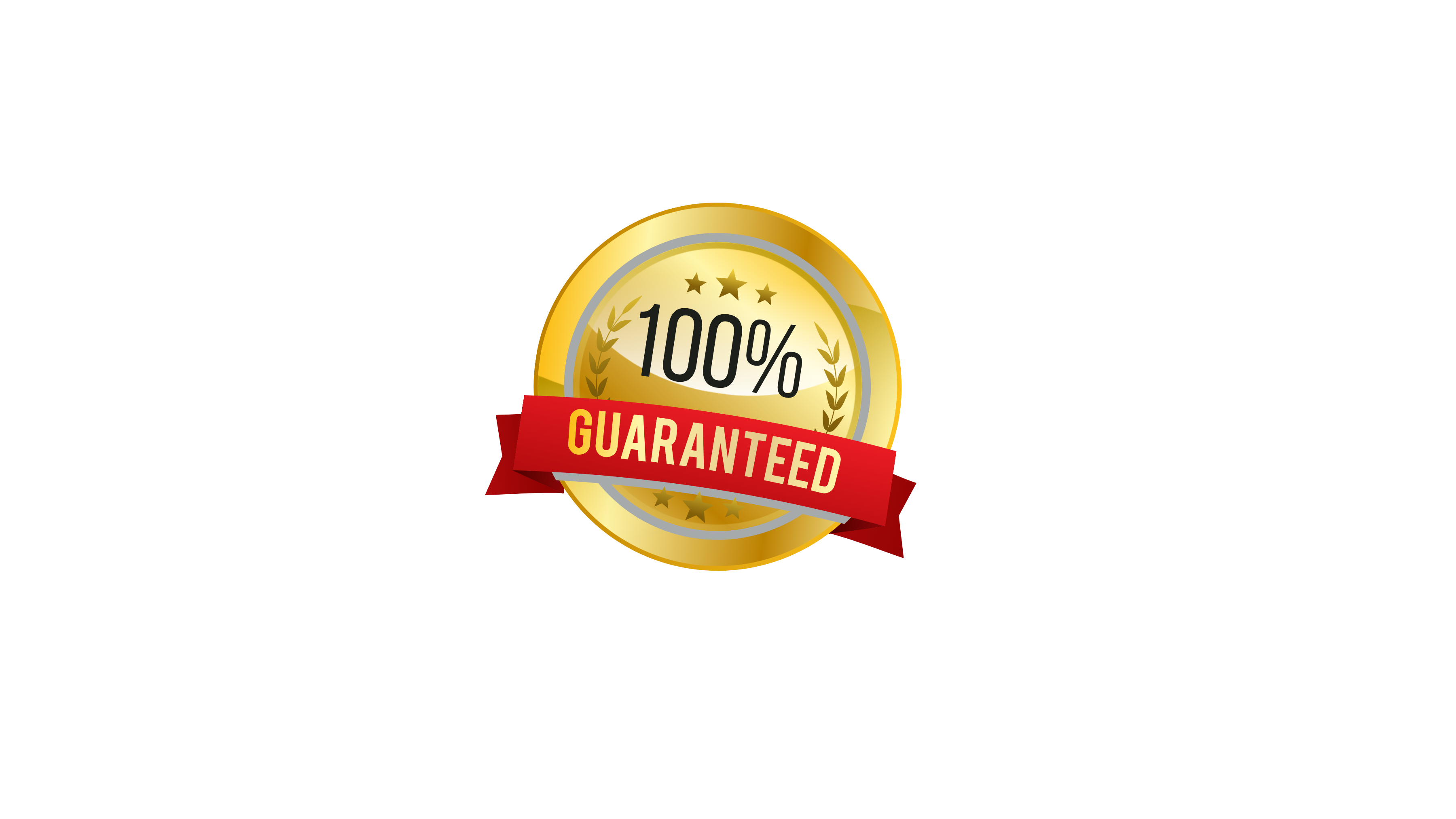 100% Guaranteed Badge