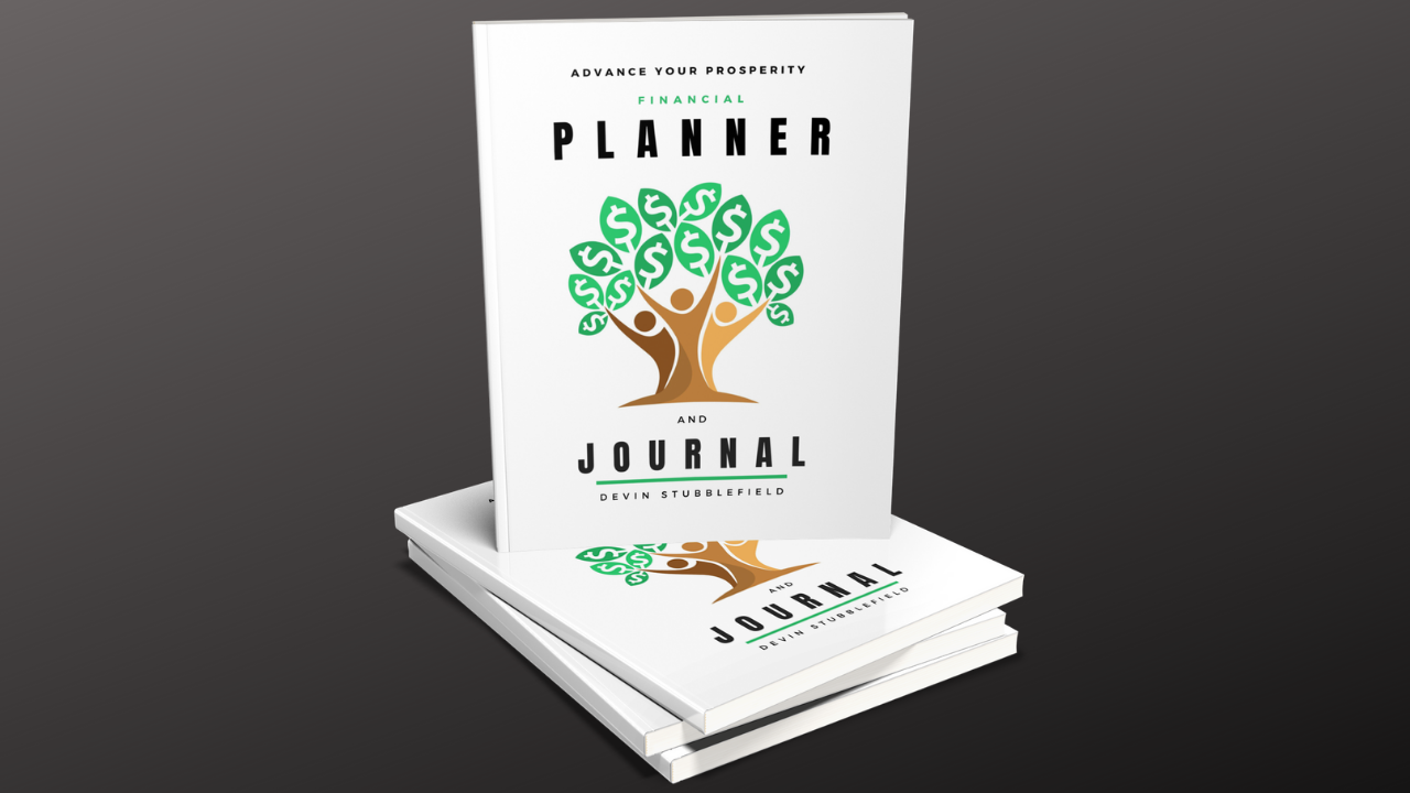 Advance Your Prosperity Financial Planner and Journal book cover