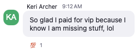 Keri Archer testimonial