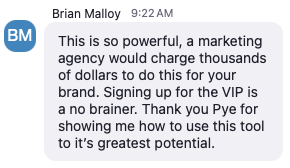 Brian Malloy testimonial