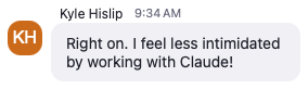 Testimonial from Kyle Hislip