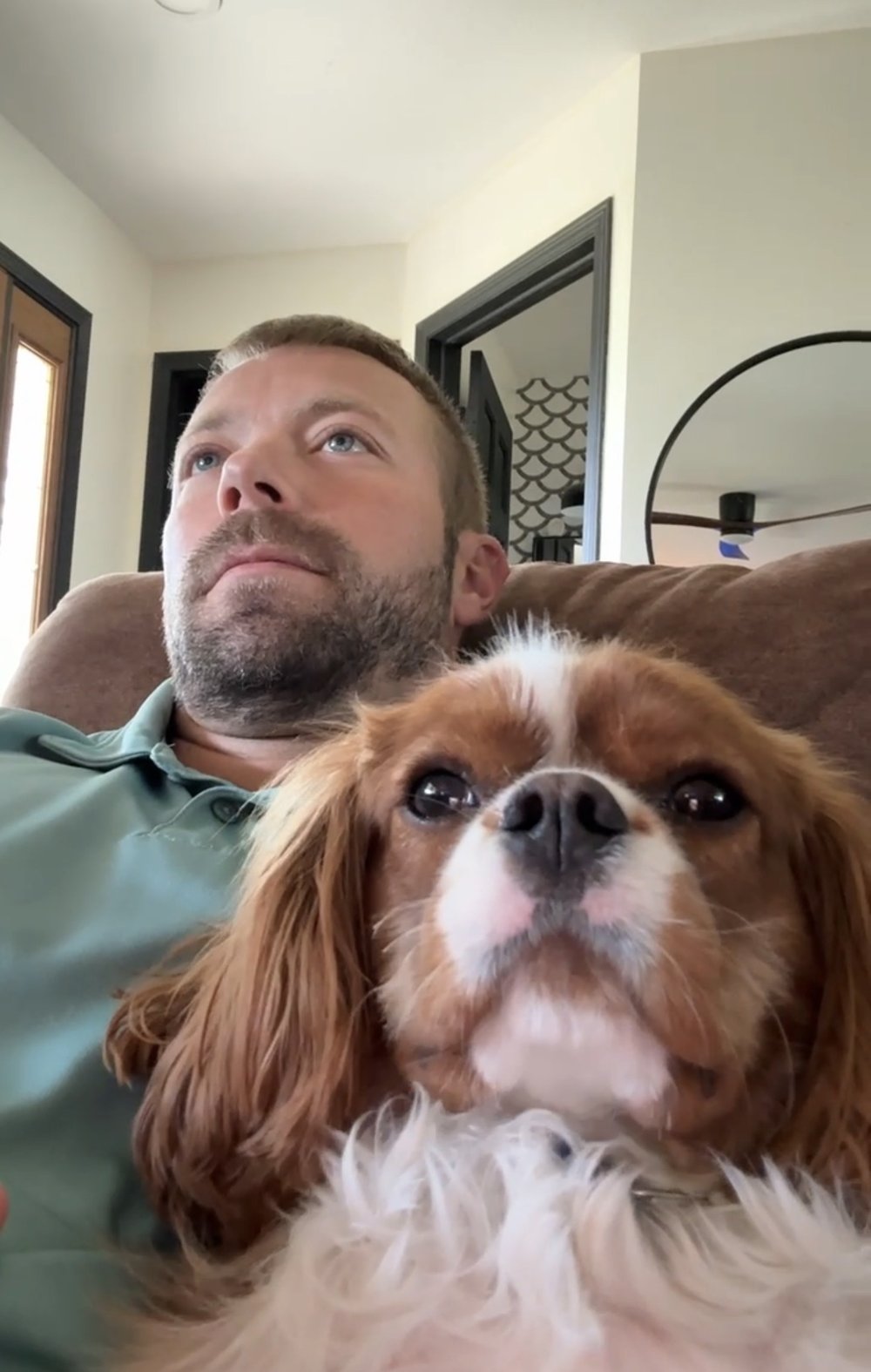 Lee Seibold with cavalier
