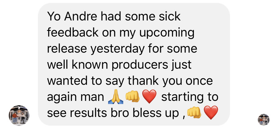 Message from a DNB Academy student about the program