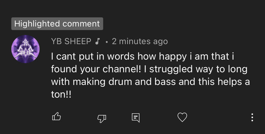 Message from a DNB Academy student about the program