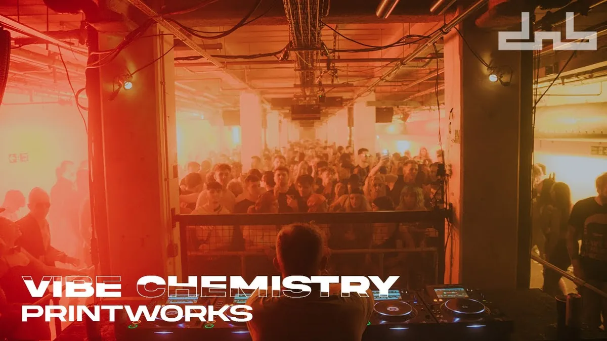 Vibe Chemistry performing at Printworks London