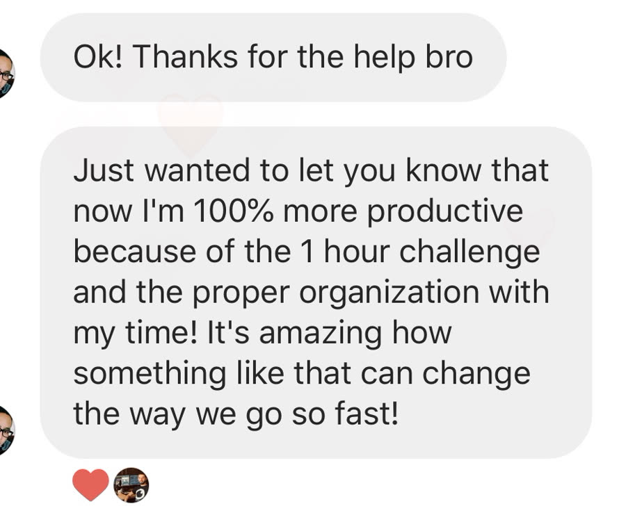 Message from a DNB Academy student about the program