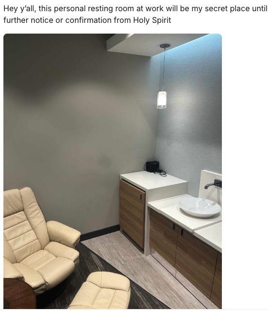 A secret place