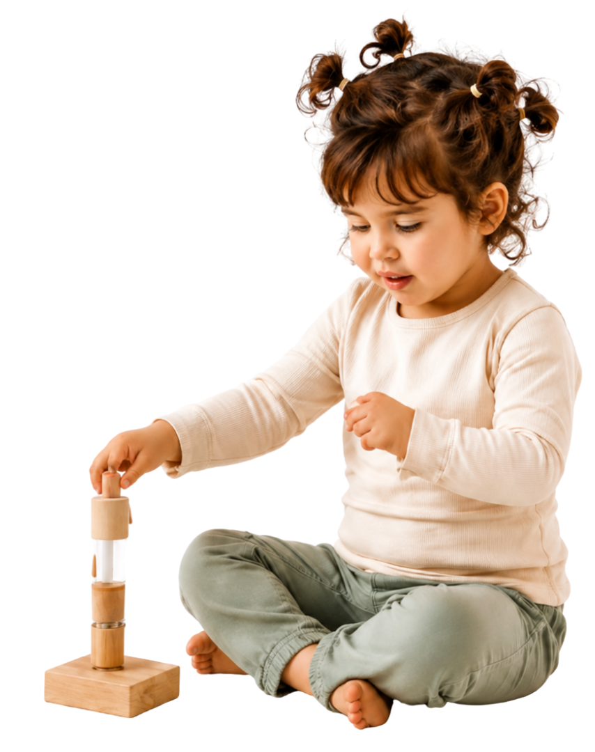 Niña jugando