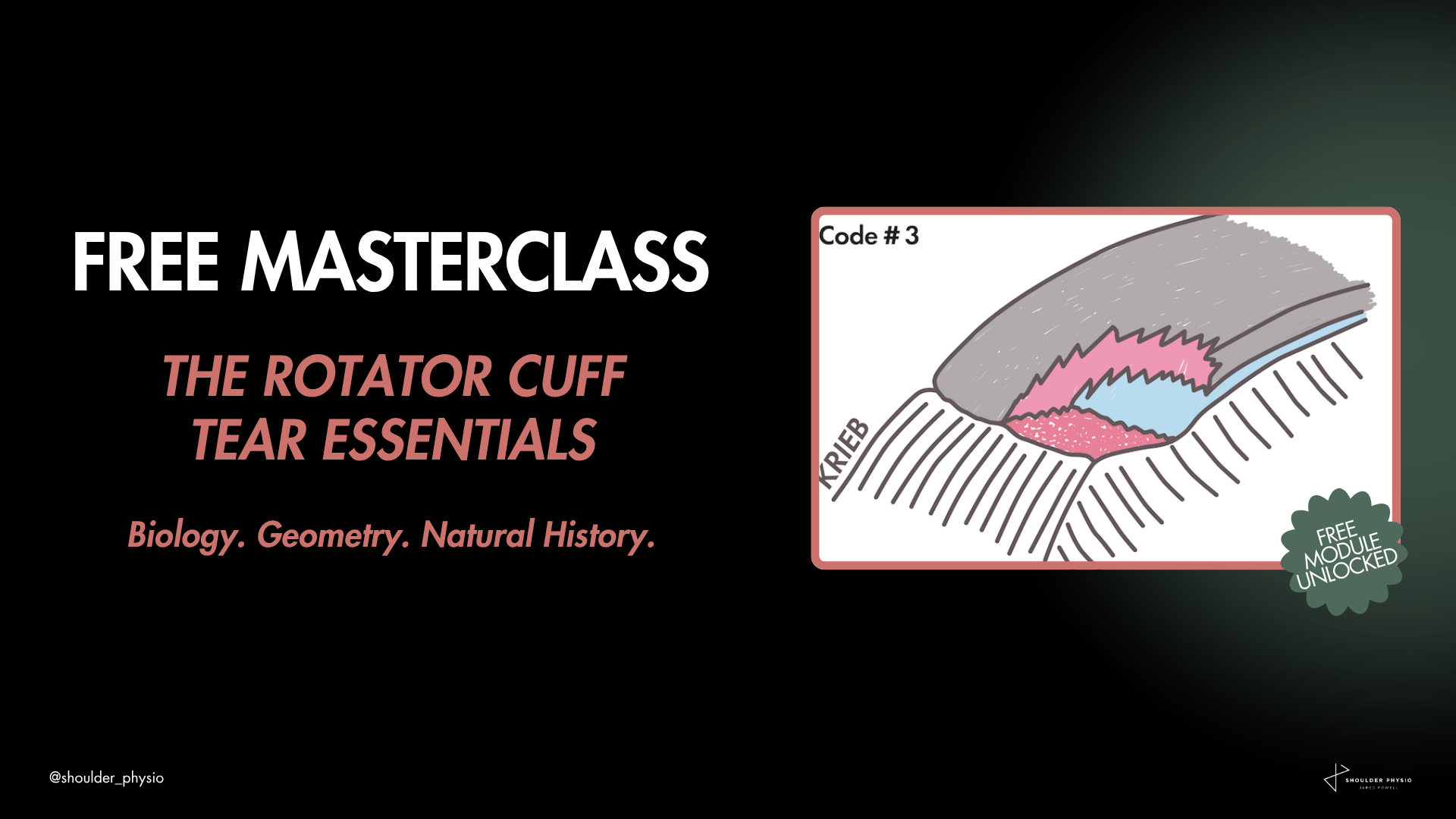 The Complete Shoulder 2nd Edition - Module 3 Rotator Cuff Essentials