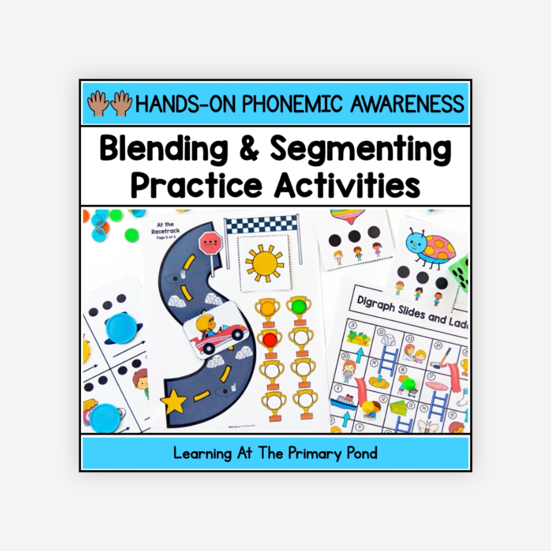 Preview of Blending and Segmenting Activities: Hands-On Phonemic Awareness