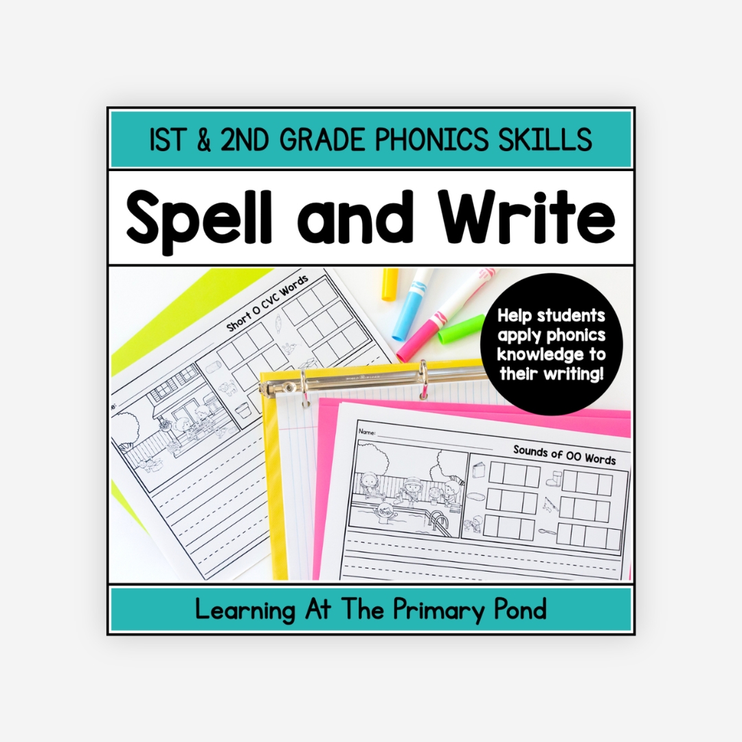 Preview of Spell and Write Activities for 1st and 2nd Grade