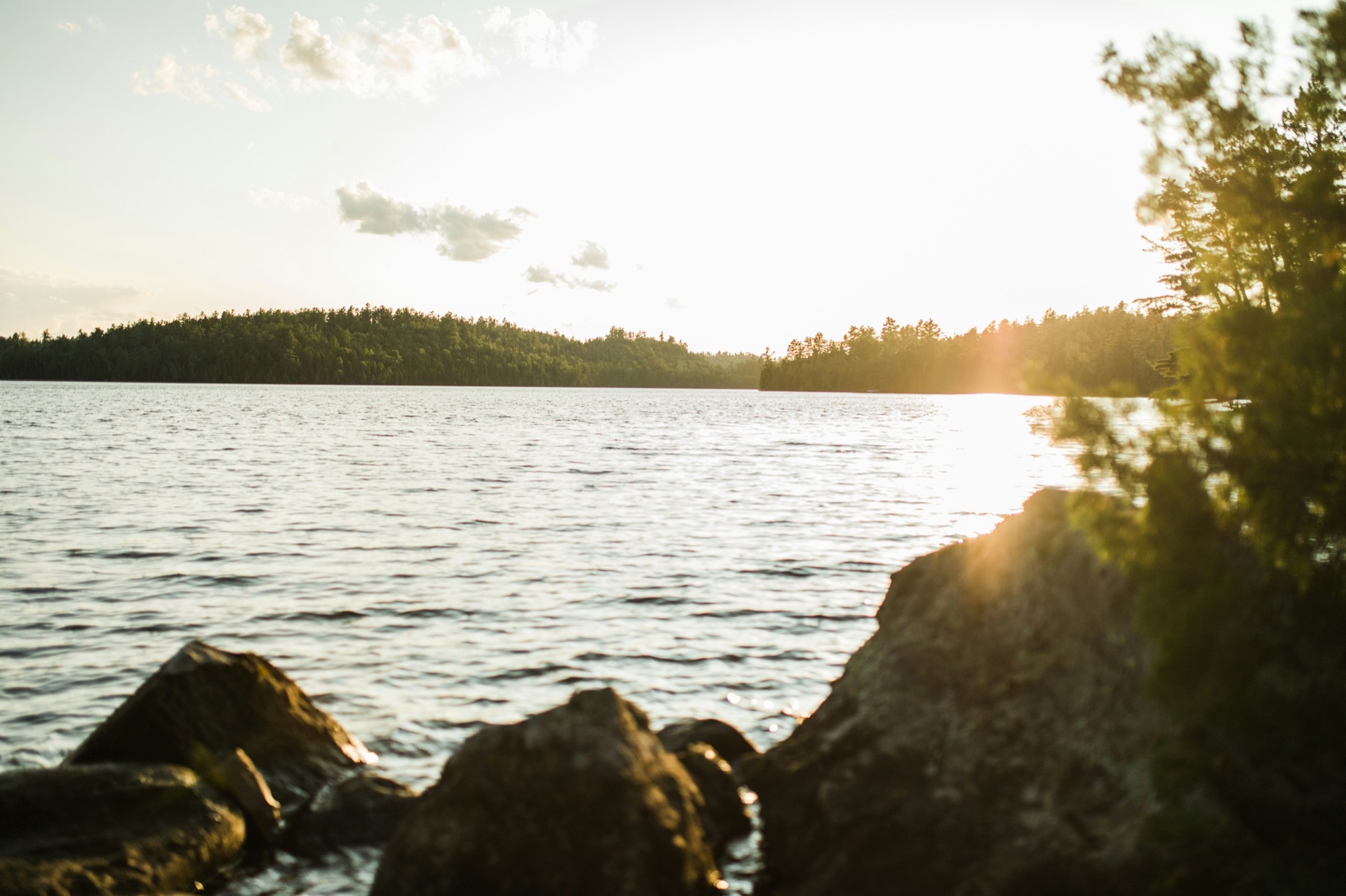 Calm Minnesota lake