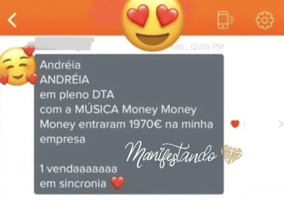 Testemunho real - 1970€ em sincronia durante o Evento DTA
