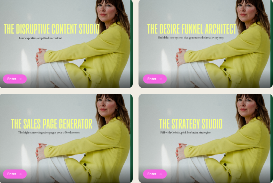 The Content Colette Studio